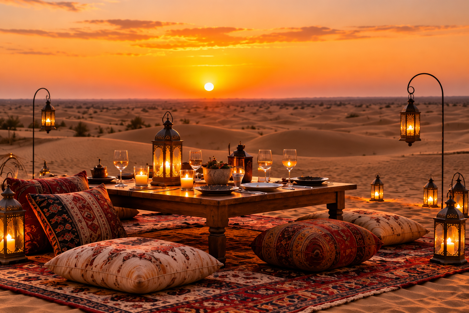 Dine By The Dunes - Curated Gourmet Desert Dining in Jaisalmer and the Thar Desert
