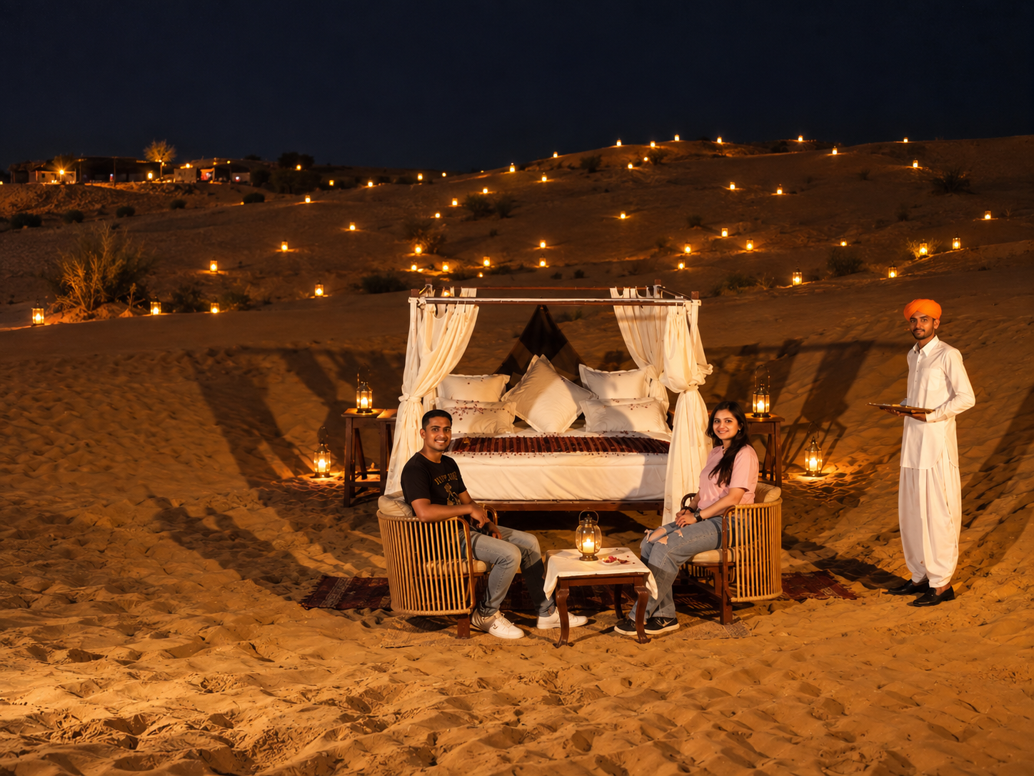 Sleep Under The Stars - Luxury Open-Air Desert Night in Jaisalmer and the Thar Desert
